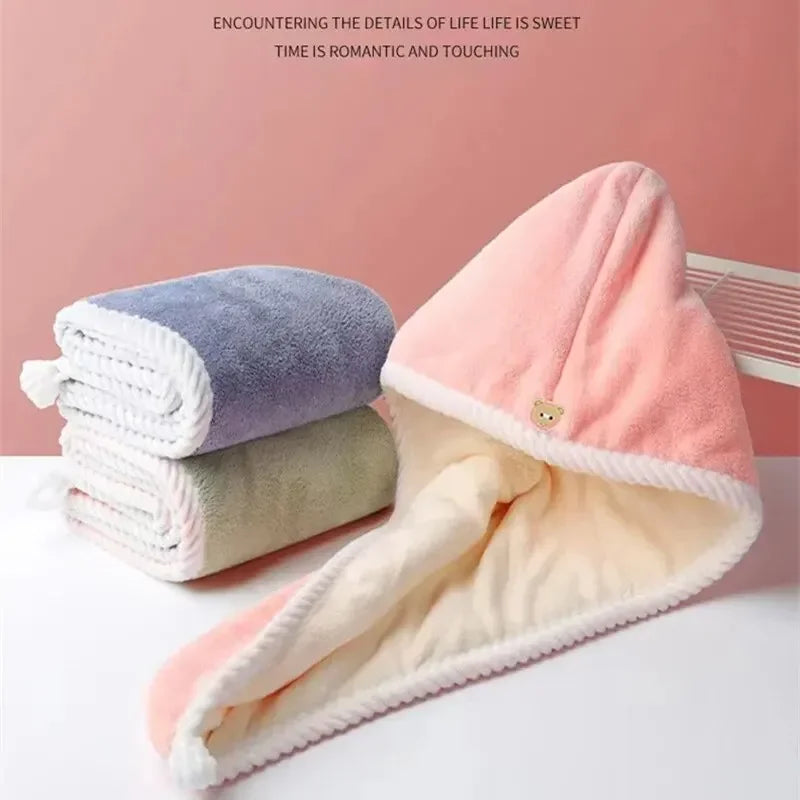 Double Thick Hair Towel