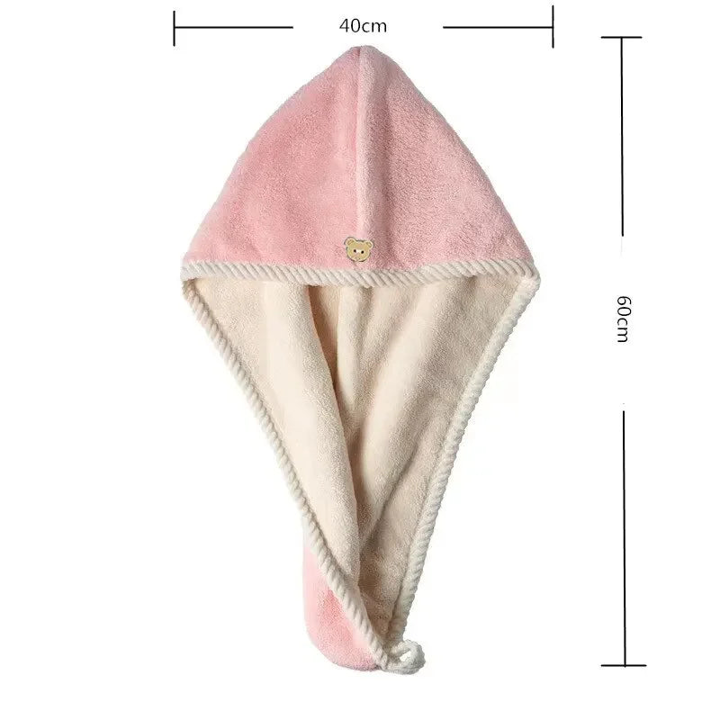 Double Thick Hair Towel