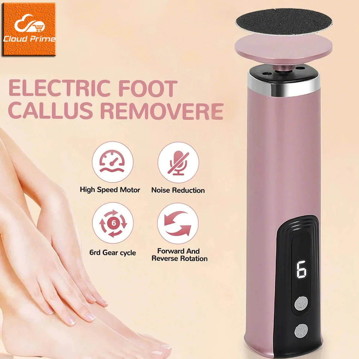 2-in-1 Pedicure Foot Callus Remover