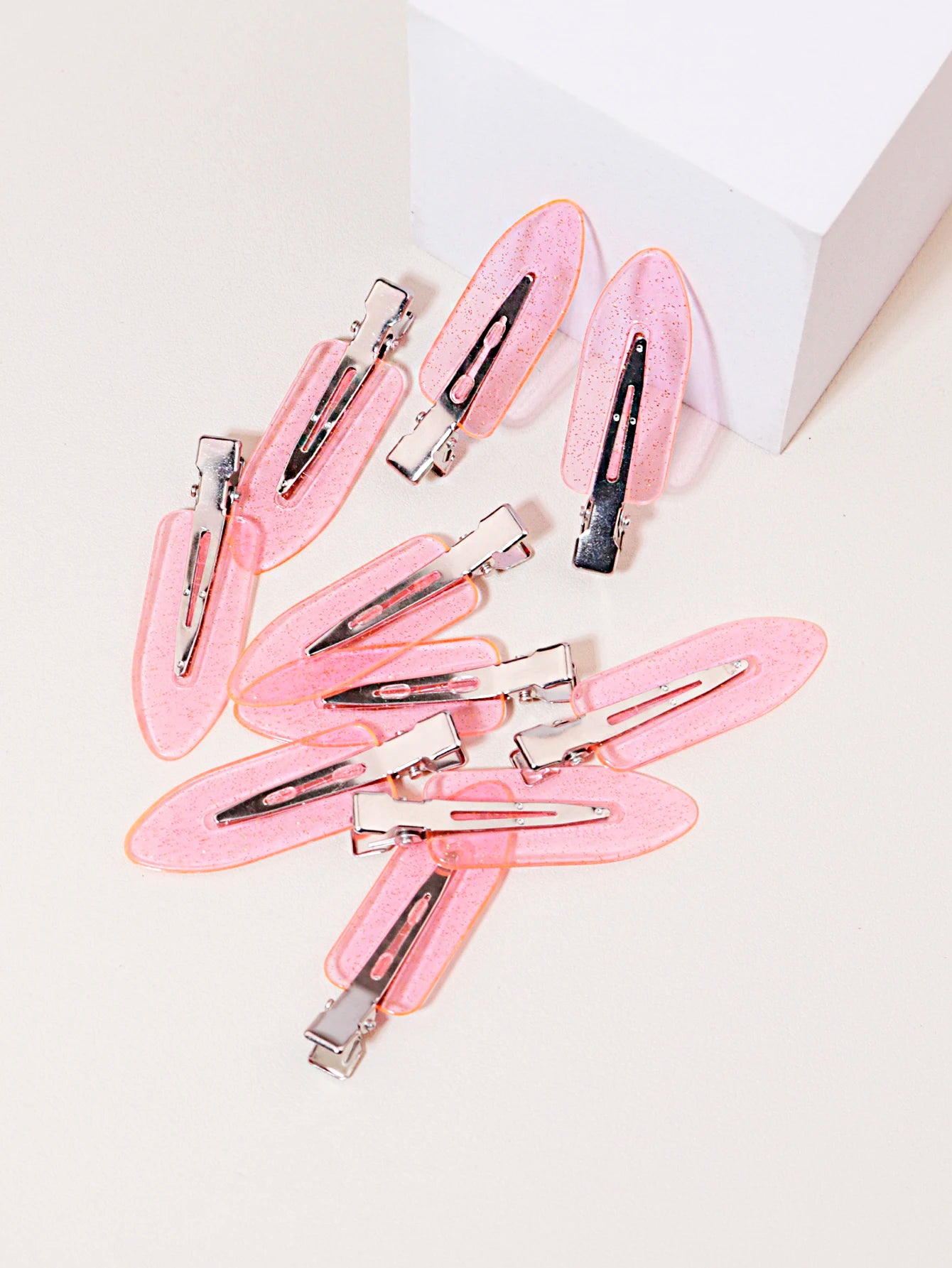 10pcs transparent hair clips