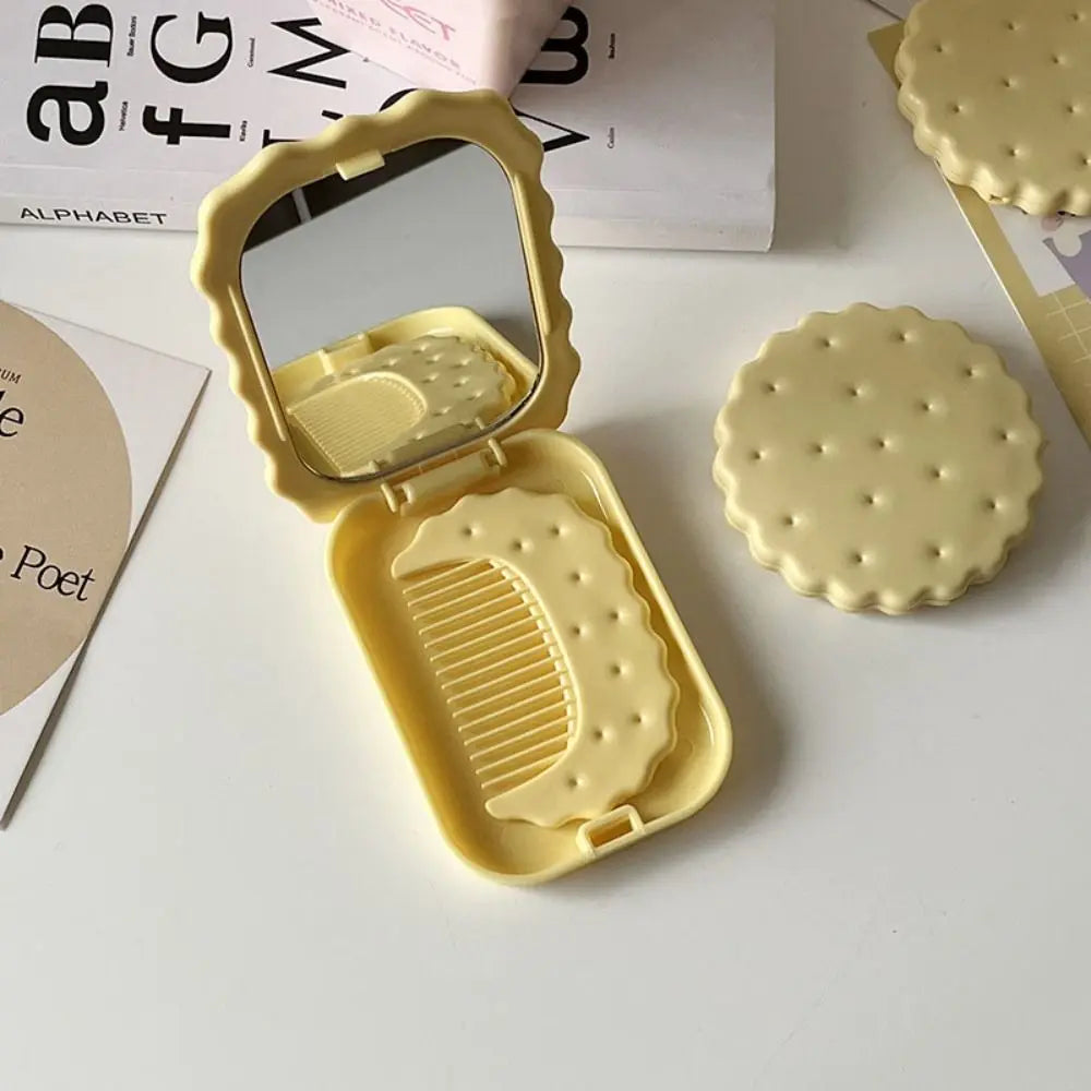 Biscuit Design Portable Mirror