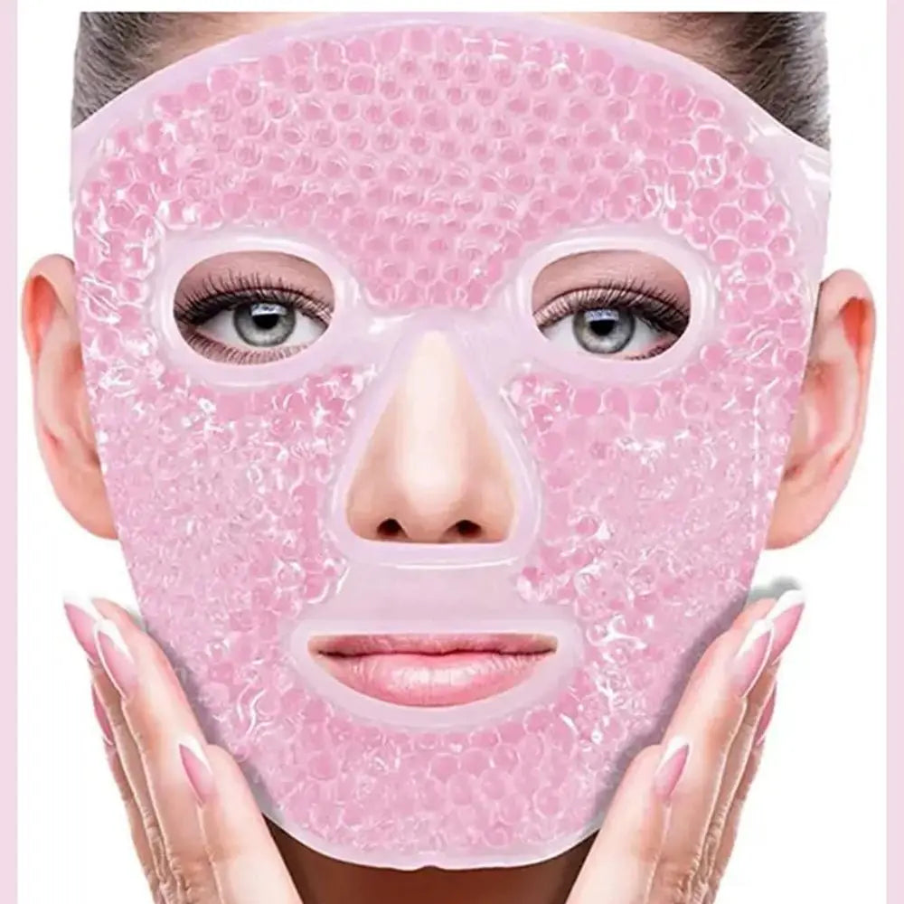 Pink Face Massage Ice Compress