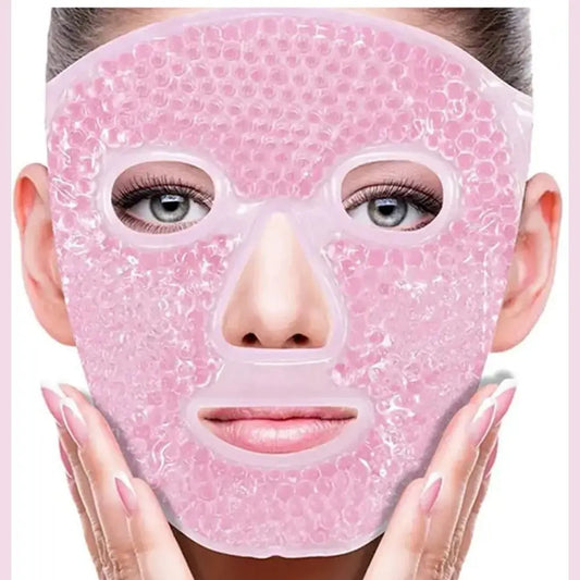 Pink Face Massage Ice Compress