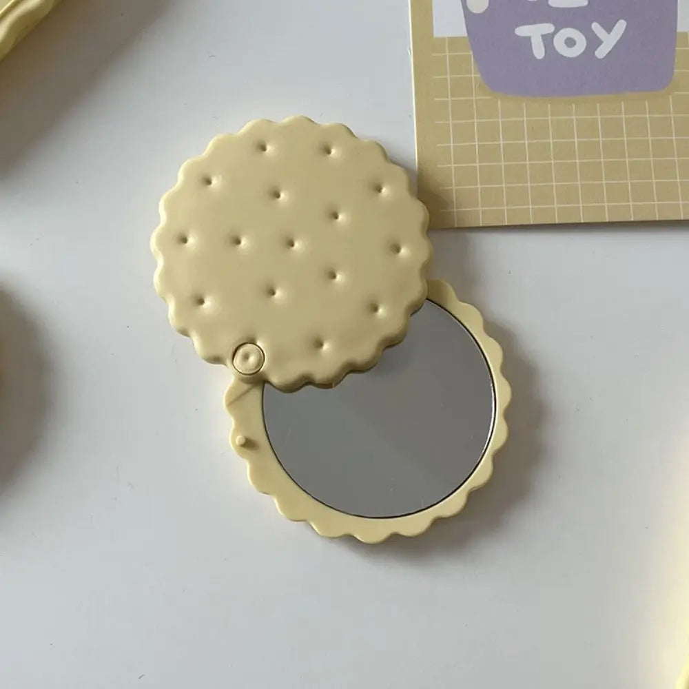 Biscuit Design Portable Mirror