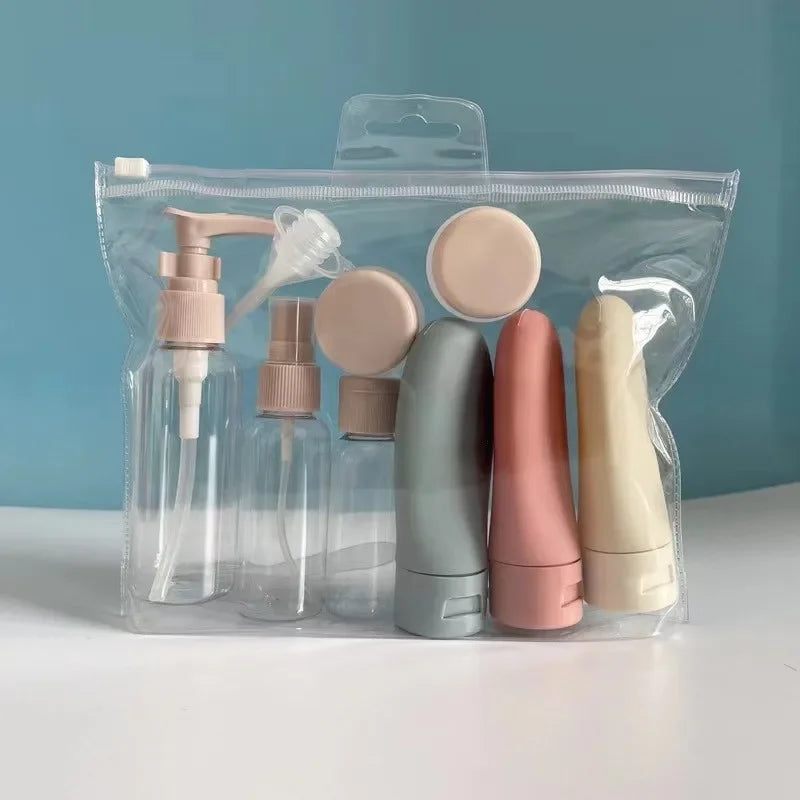 3/11Pcs Travel Bottles Set With Storage Bag