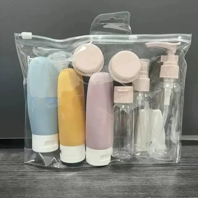 3/11Pcs Travel Bottles Set With Storage Bag