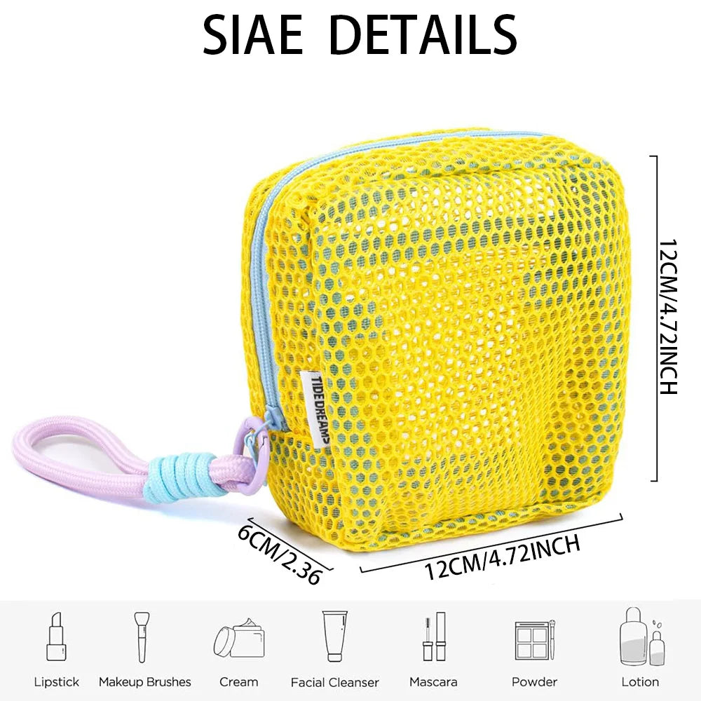 Portable Square Cosmetic Bag
