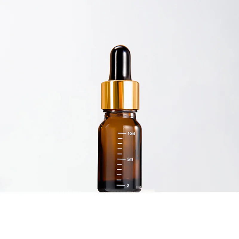 5ml 10ml 15ml 20ml 30ml 50ml 100ml Amber Glass Dropper Oil Bottle