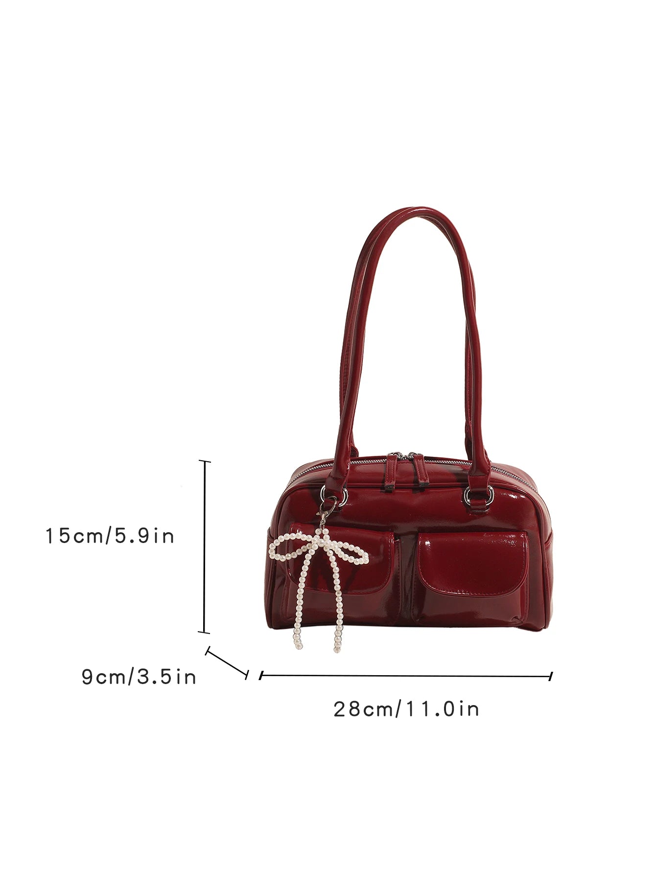 Fashionable Underarm Bow Bag
