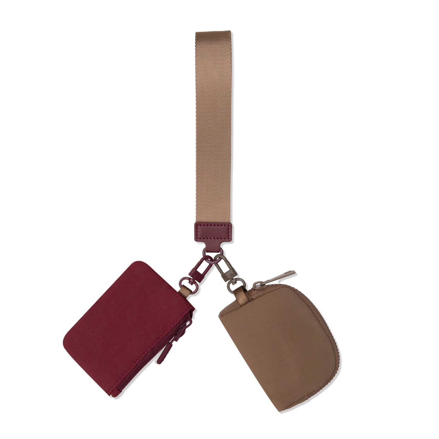 2 PCS Mini Wristlet keychain