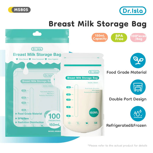 100Pcs 150ML Breast Milk Storage bag