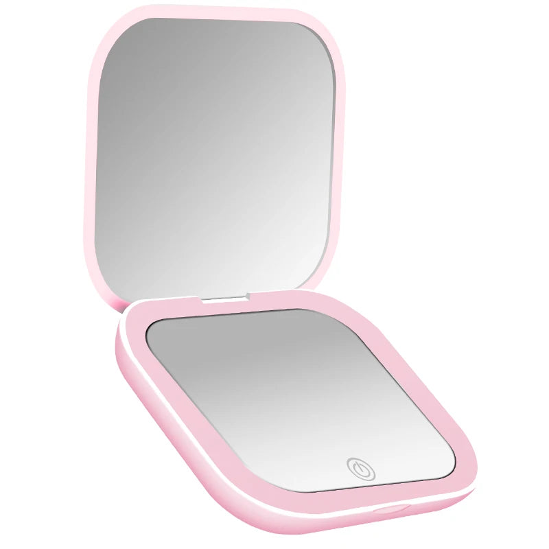 Portable Cosmetic Mirror with Lights