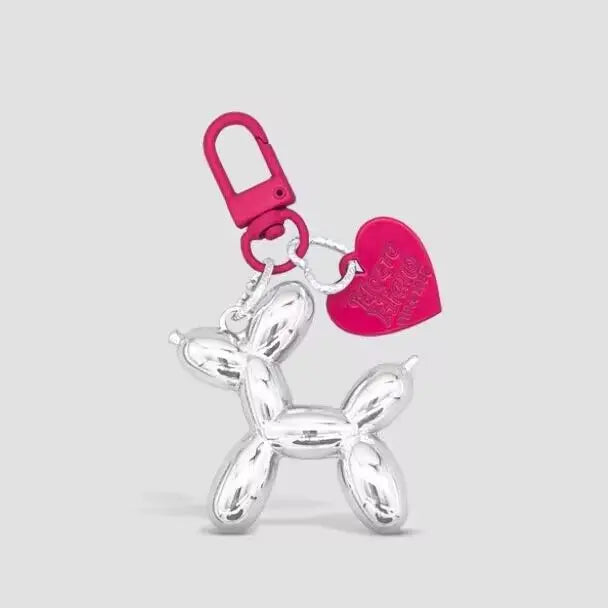 Jelly Balloon Dog Keychain