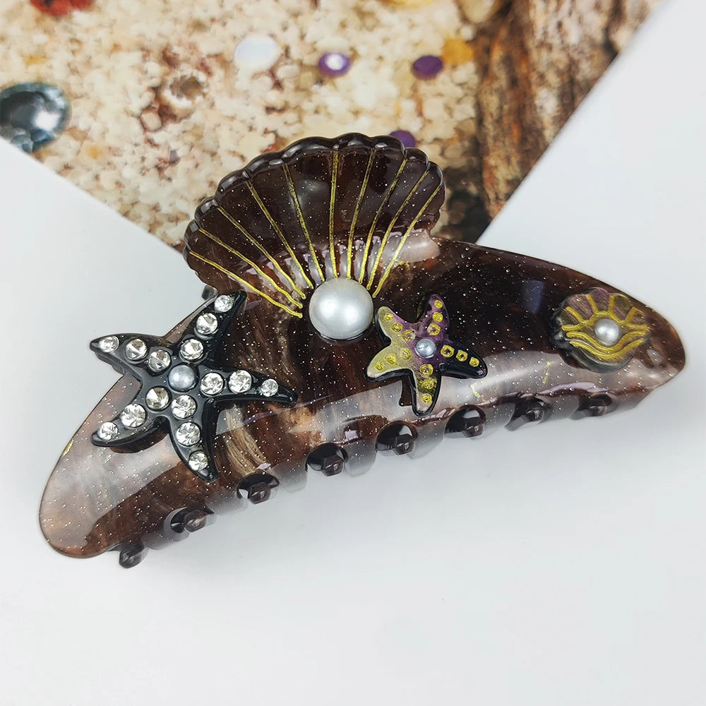 Sea Series Large Hair Claws Clip