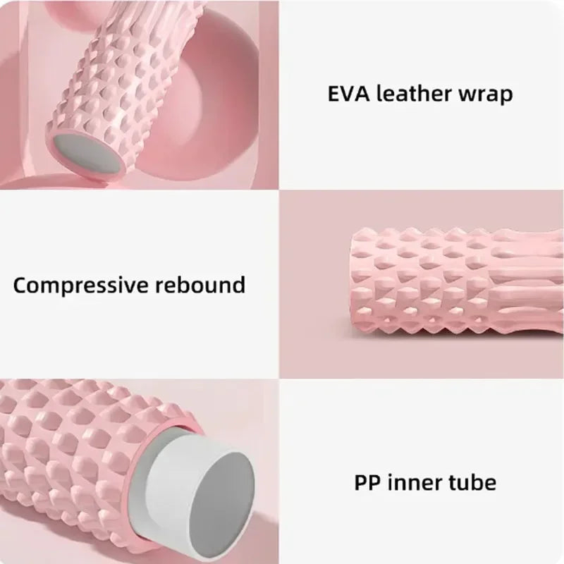Pink Yoga Foam Roller