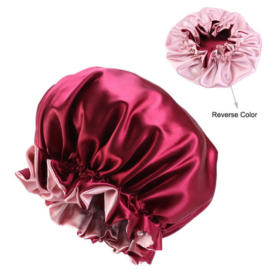 Satin Elastic Bonnet