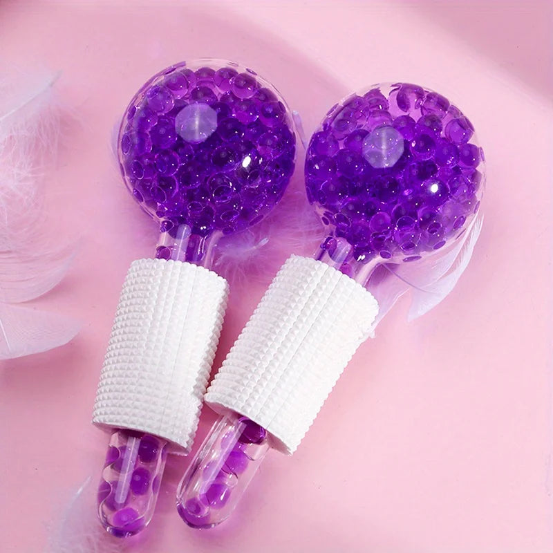 2Pcs LCE Globes For Facials Cooling