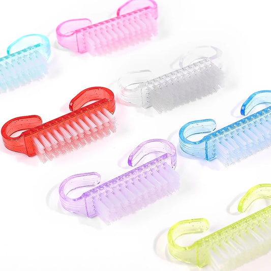 10/1Pcs Plastic Nail Brush