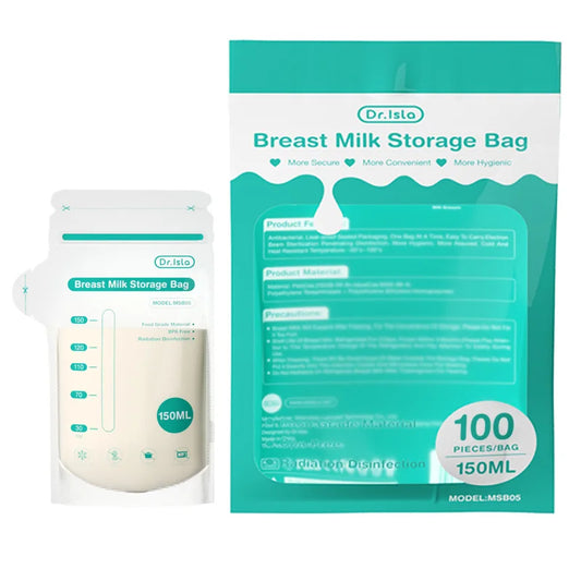 100Pcs 150ML Breast Milk Storage bag