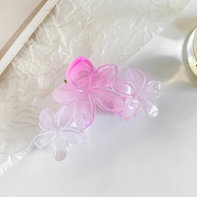 Flower Claw Clips