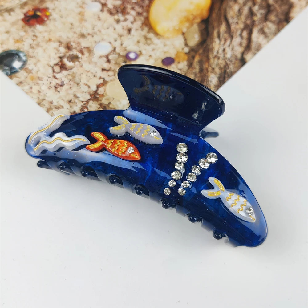 Sea Series Large Hair Claws Clip