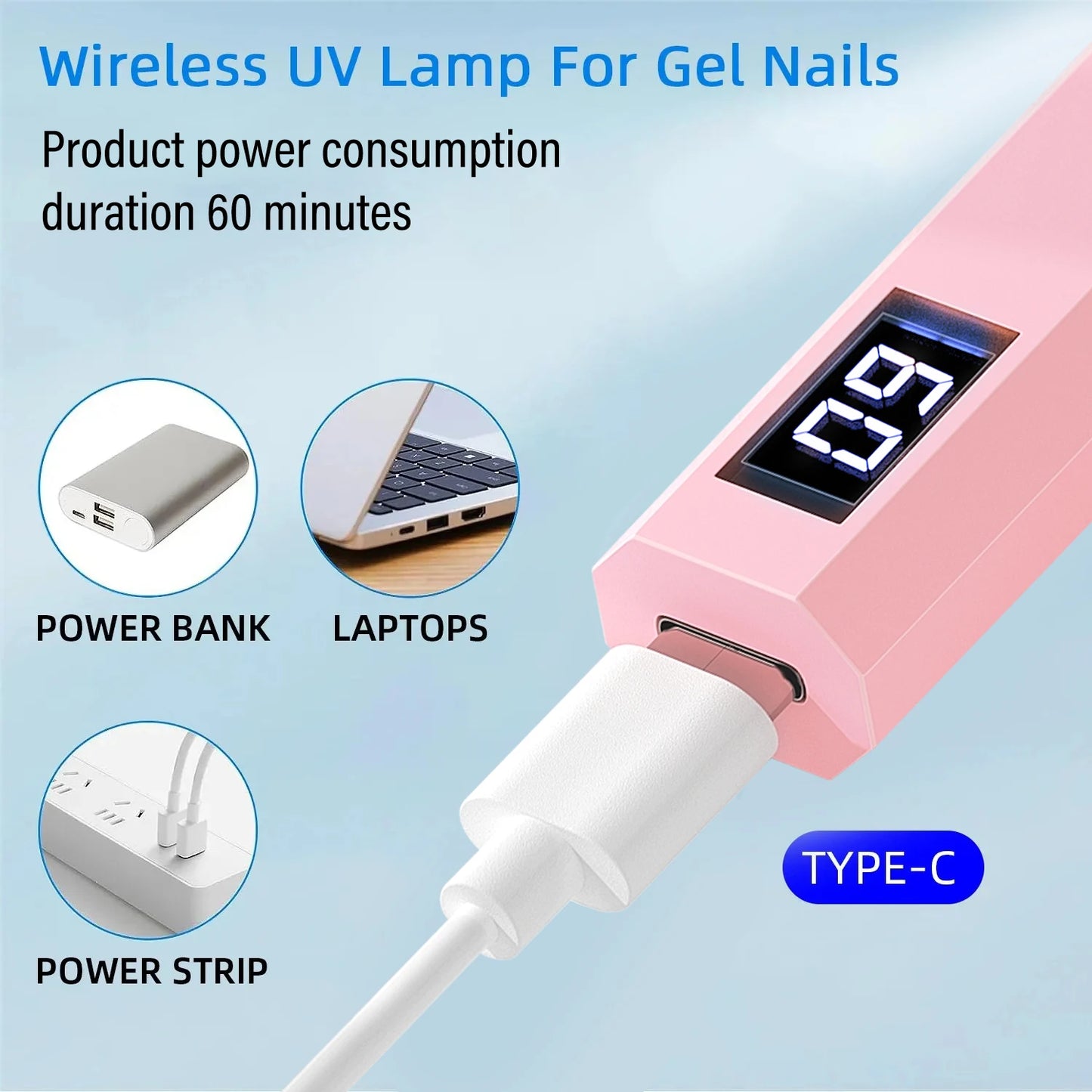 YIKOOLIN Nail Dryer UV/LED lamp
