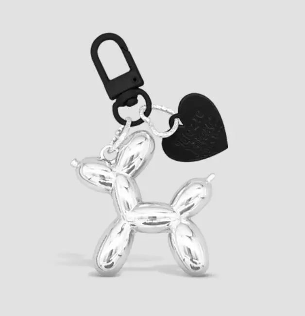 Jelly Balloon Dog Keychain