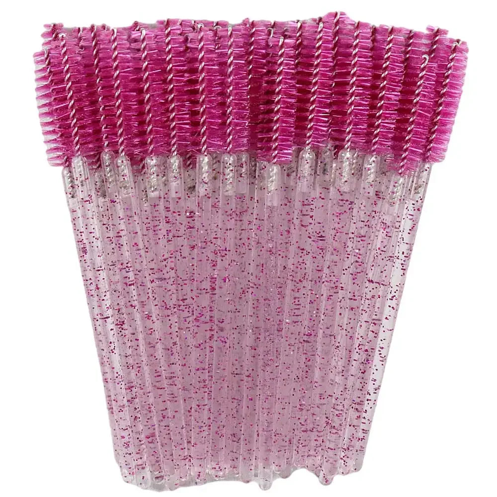 50 Pcs Eyelash Brushes