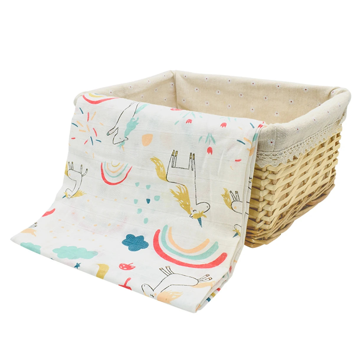 1Pc Muslin 100% Cotton Baby Swaddles
