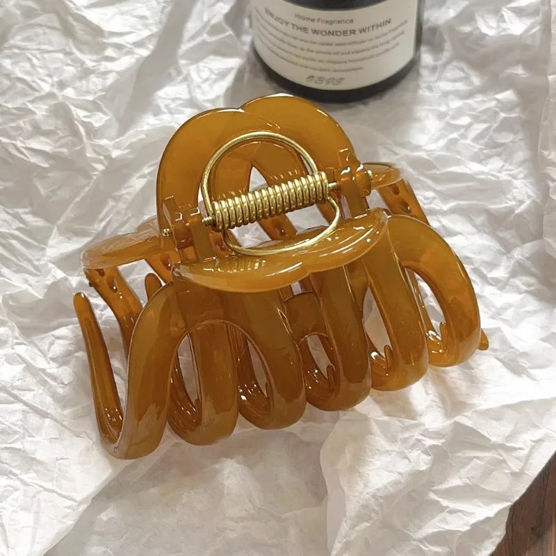Pumpkin Hair Claw