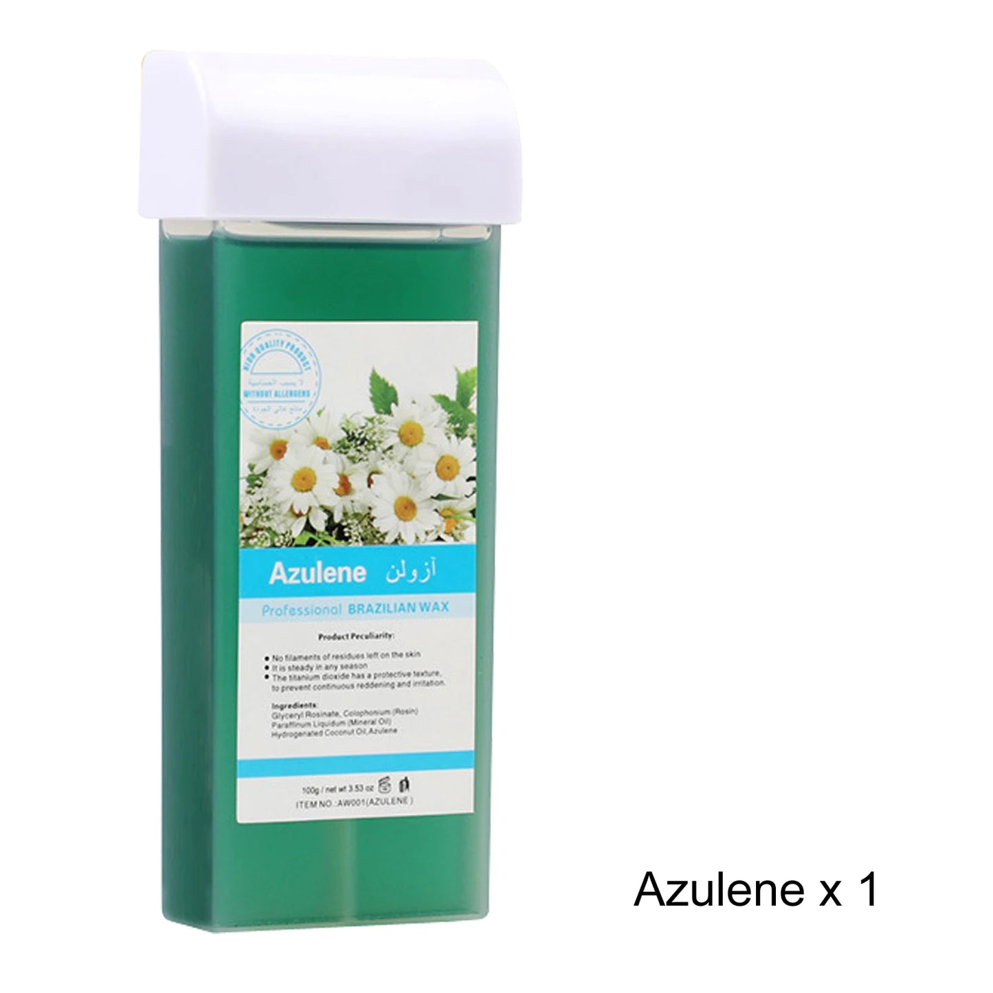 Roll On Waxing Kit With Wax Cartridges And Wax Strips 3 In 1