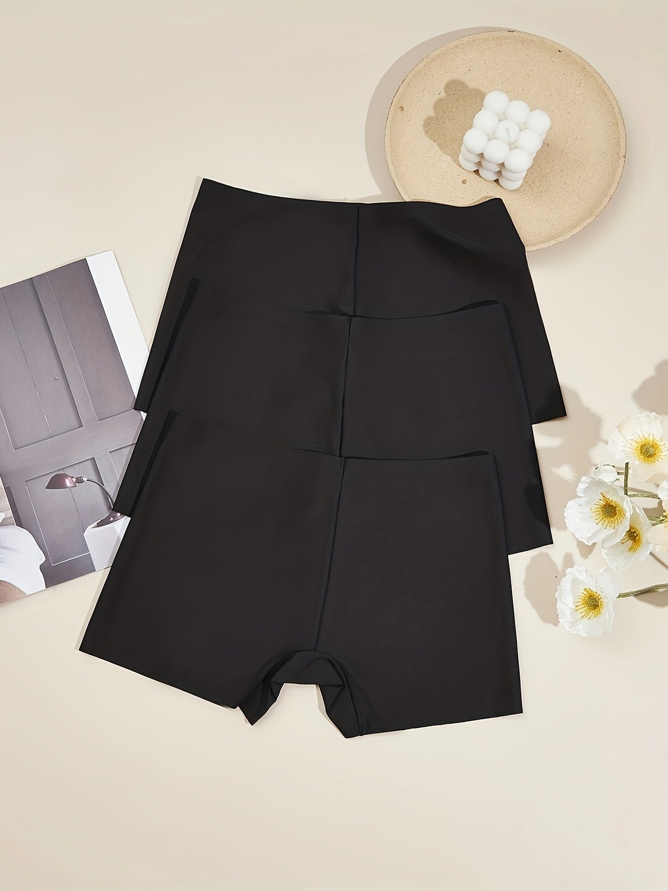 Soft Seamless No-Show Boyshort 3 Pack