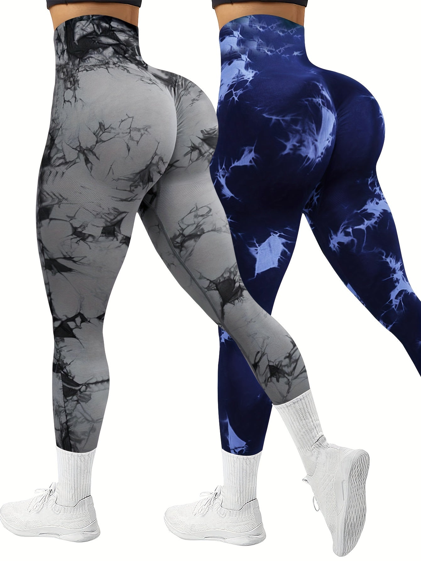 High-Stretch Workout Leggings – 2 Pack
