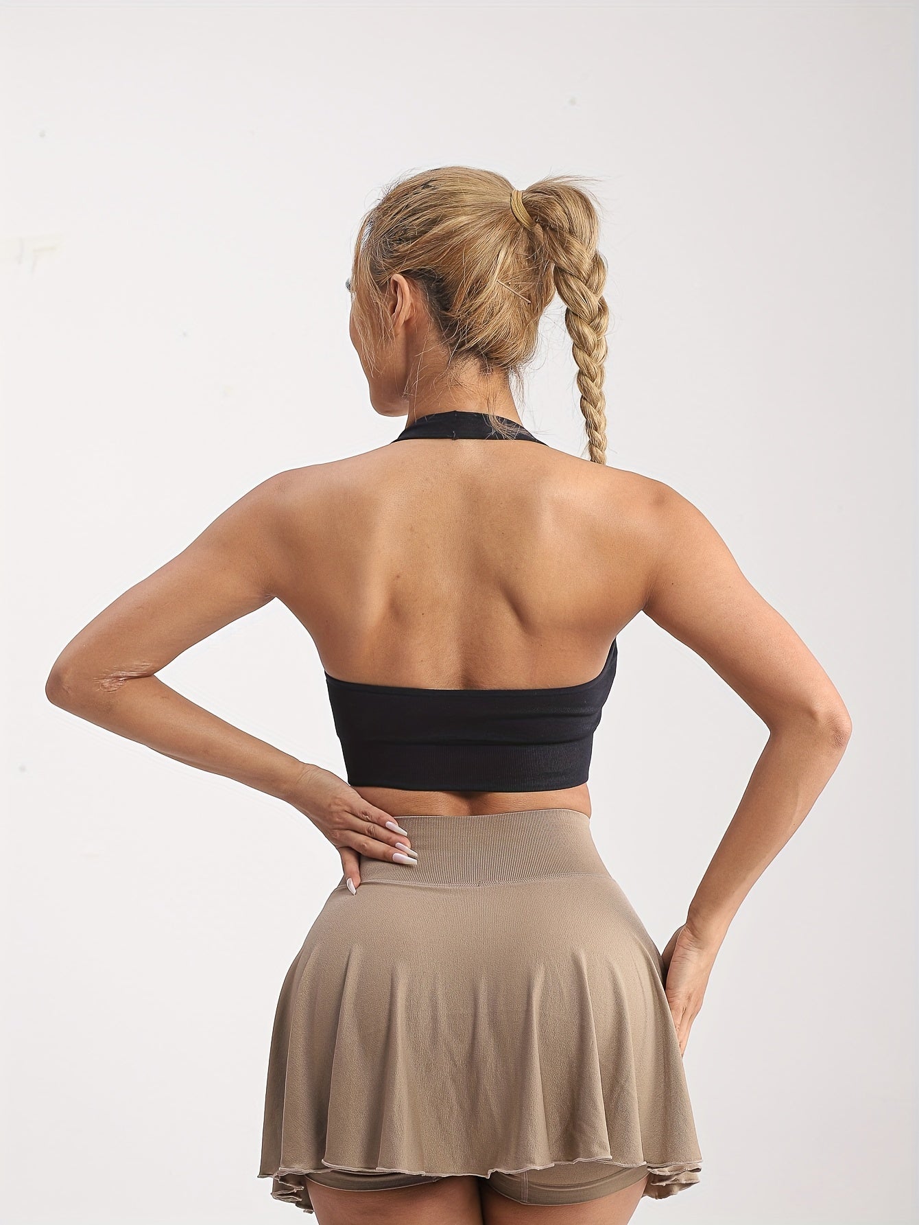 Seamless Crop Sports Top