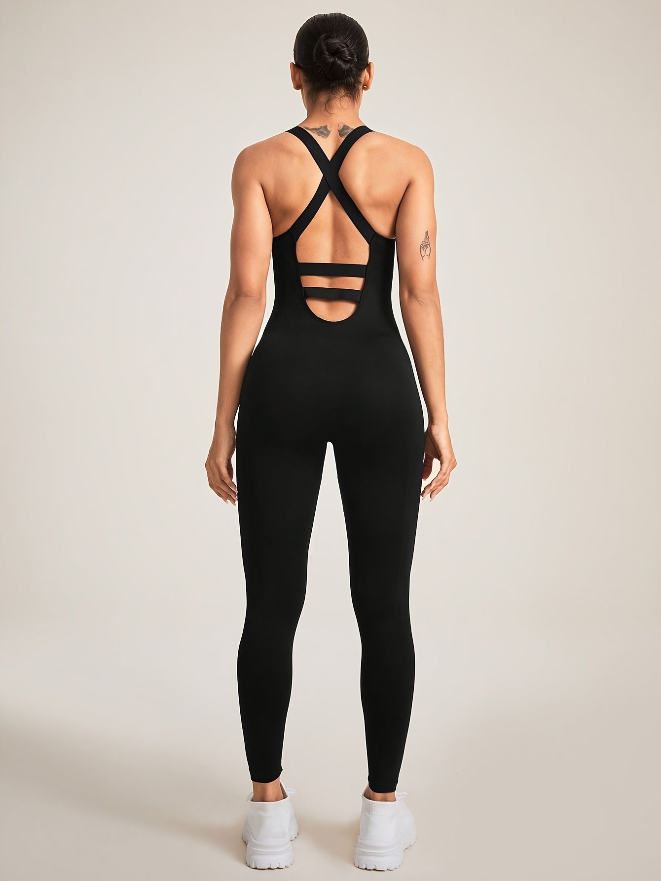 Cross-Back Active Bodysuit