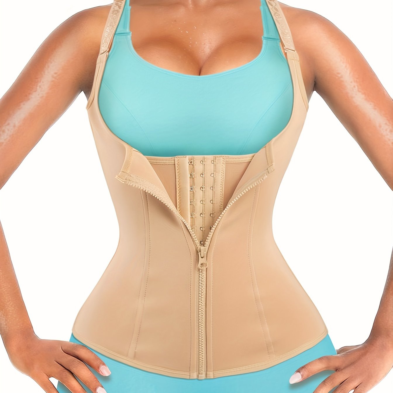 Waist Trainer Corset with Straps