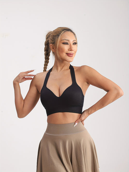 Seamless Crop Sports Top